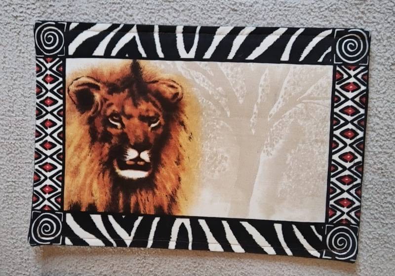 Lion placemats