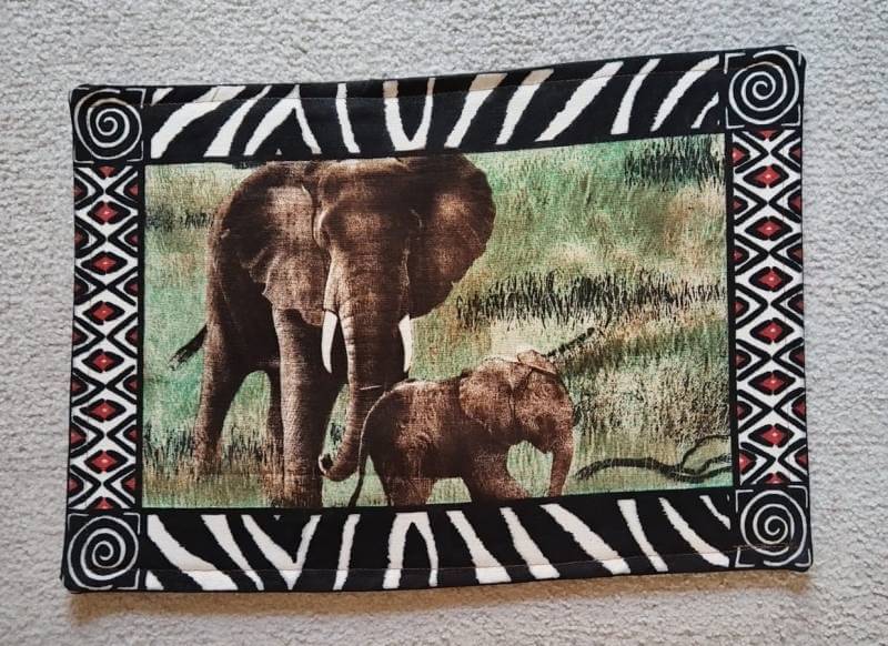 Elephant placemats