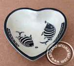 African Soapstone Heart Shaped Bowls