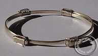 Silver Elephant hair bracelet