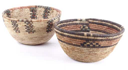 Yoruba grass basket