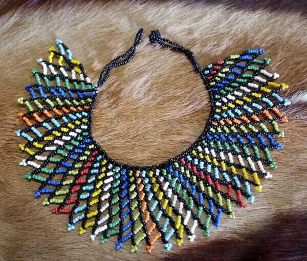 Traditional Zulu Beaded Necklace Traditional Zulu Beaded Necklace