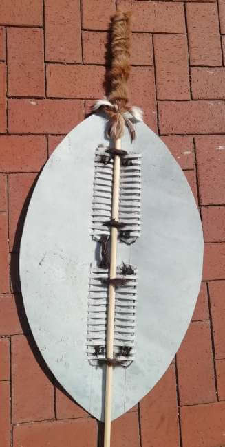 Back of Zulu dancing shield