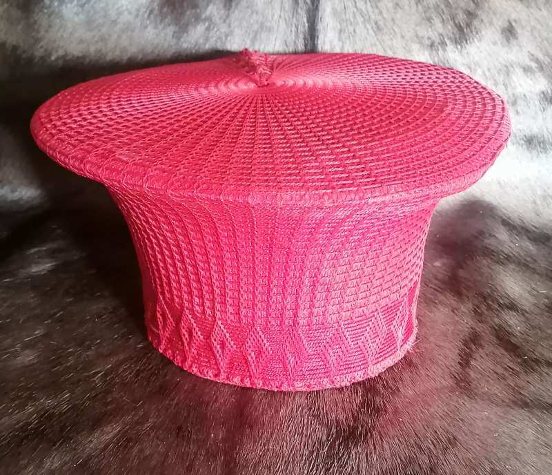 Red Zulu hat