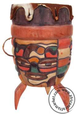 African Zulu Swazi drum