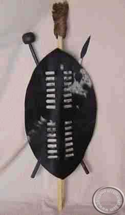 25cm Zulu shield