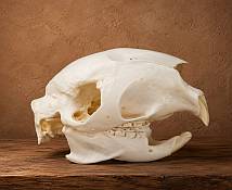 African Porcuine skull African Porcuine skull