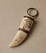 African Bone Key Ring African Bone Key Ring