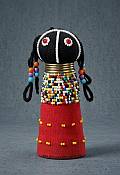 Beaded rasta doll African Ndebele Rasta Doll