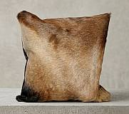 African Hartebeest hide cushion